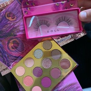 Color pop pallet with lashes *everything NEW
